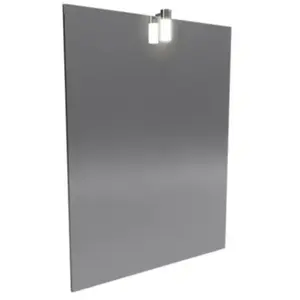 Comparateur de prix : AURLANE Miroir salle de bain LED auto-éclairant DOT 80x60cm