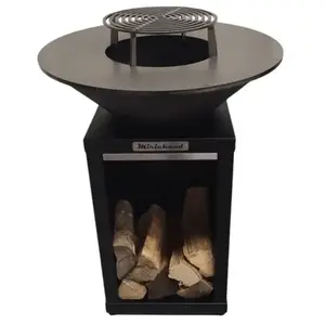 MIRICHAUD Brasero couleur noir diamètre 75cm pas cher