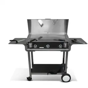 Comparateur de prix : Pack plancha électrique PLANCHAELEC LUX 830 CARBON - CHARIOT RIVOLI