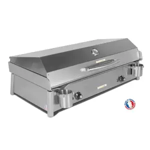 Comparateur de prix : PLANCHAELEC Plancha électrique anthea e870 + couvercle + 2 ustensiles - 59508 C2U