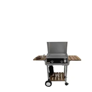 Comparateur de prix : PLANCHAELEC Pack plancha électrique LUX 600 CARBON - CHARIOT ELYSEE 600