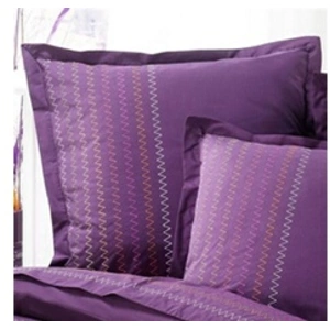 Comparateur de prix : Housse De Rêve Taie d'oreiller CIRUELA - C Design Home - 65x65 cm - PRUNE