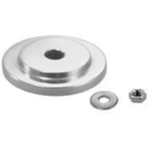 Cuivrinox - Fixation traversante 40 - Platine : ø 45 mm - Pour tube de diamètre : 40 mm - Décor : Poli - Matériau : Inox - Tige : M10Vendu parmanomano