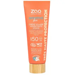 ZAO - Crème solaire hydratante SPF50 Protection solaire 50 ml unisex pas cher
