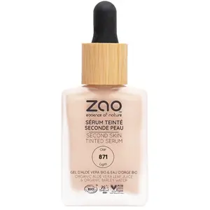 Zao Makeup - Sérum teinté seconde peau 871 Clair pas cher