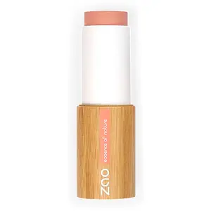 Zao Makeup - Blush Stick Bio, Vegan Et Rechargeable Corail Irisé pas cher