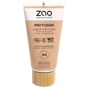 Zao Makeup - Pro'fusion - Fond de teint fluide 855 Medium hâlé ZAO pas cher
