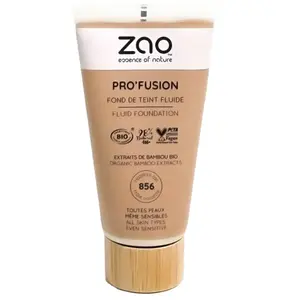 Zao Makeup - Pro'fusion - Fond de teint fluide 856 Hâlé noisette ZAO pas cher