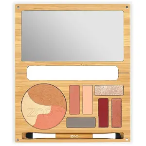 Zao Makeup - Palette Desert Rose Bio, Vegan & Rechargeable pas cher