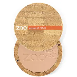 Zao Makeup - Poudre Compacte Bio, Vegan Et Rechargeable Brun Beige pas cher