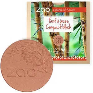 ZAO MAKE UP - Recharge Fard à joues 325 Corail doré - BIO vegan pas cher