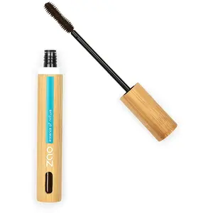 Zao Makeup - Mascara Velours Bio, Vegan Et Rechargeable Brun pas cher