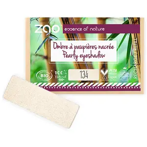 ZAO - Rectangle Eye Shadow Fard à paupières 1 g Blanc unisex pas cher