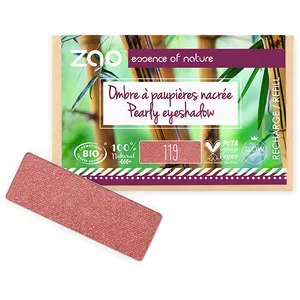 ZAO - Rectangle Eye Shadow Fard à paupières 1.3 g Or rose unisex pas cher