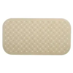 Comparateur de prix : MSV Tapis Fond de baignoire antidérapant Caoutchouc CLASS 36x76cm Beige