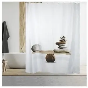 Comparateur de prix : Rideau de douche Spirit - Polyester - 180 x 200 cm - MSV