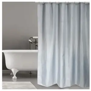 Comparateur de prix : MSV Rideau de douche en polyester - 180 x 200 cm - Gris clair