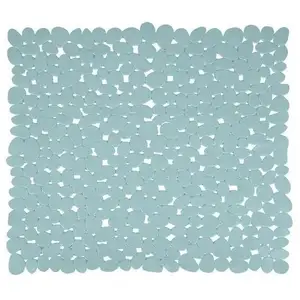 Comparateur de prix : MSV Tapis de Douche PVC Galets-53x53 cm-Gris, 100%, 53 x 53 x 15 cm