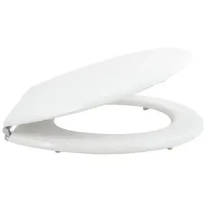 Comparateur de prix : Abattant WC MSV - MDF - Charnières zinc - Blanc