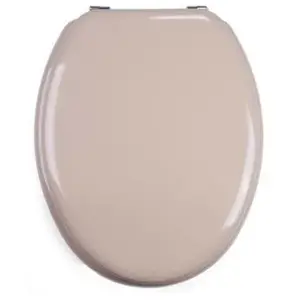 Comparateur de prix : Abattant Wc MDF Beige - MSV - Universel - Acier Inoxydable - Accessoires de salle de bain