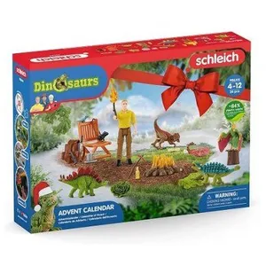 Calendrier de l'avent Dinosaures Schleich Jurassic - 24 figurines et a... pas cher