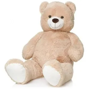 OTTO Peluche Mega Ours Beige 1 Metre 20 Sam XXL Peluche Geante 120 cm Grand Doudou Enfant