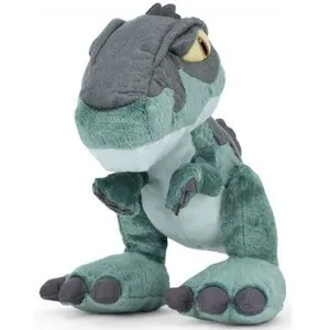 Nicotoy Peluche Dinosaure T-Rex Vert 27 Cm - Dino Tyrannosaure - Juras... pas cher
