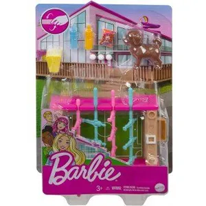 Comparateur de prix : Mattel Coffret Salle De Jeux Pour Barbie : Babyfoot Avec 1 Chien Et 7 ...