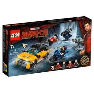 Jeu de construction - LEGO - Lego Shang Chi 76176 L Evasion des Dix Anneaux - Figurines, motos, voiture - Blanc pas cher