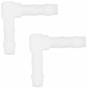 Cyclingcolors - 2x raccord de durite en l diamètre 4mm connecteur tube...Vendu paramazon