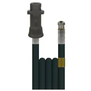 Débouche canalisation: flexible 20m + buse haute pression Karcher - pas cher