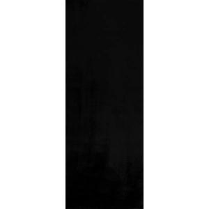 Nazar Tapis en polyester brillant motif uni noir 80x150 pas cher