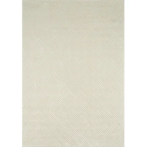 Nazar Tapis crème motif géométrique - 120x160 pas cher