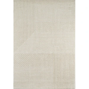 Nazar Tapis salon motif en 3D  crème - 200x290 cm