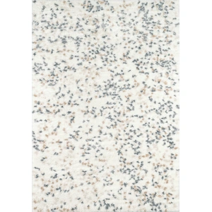 Nazar Tapis shaggy confettis gris et beige - 200x290 cm pas cher