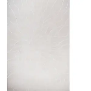 Nazar Tapis géométrique à poils ras - crème - 160x230 cm pas cher