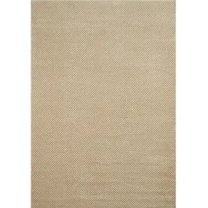 Nazar Tapis motif damier en relief - crème et beige - 80x150cm pas cher