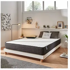 NATURALEX Matelas 140x190 cm - Épais 24 cm - Mousse HR, Blue Latex pas cher