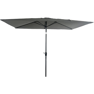 Comparateur de prix : Parasol droit HAPUNA rectangulaire 2x3m gris - Happy Garden
