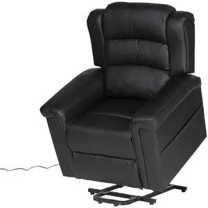 Comparateur de prix : Happy Garden Fauteuil électrique inclinable BERNIE noir - Noir