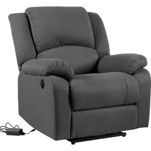 Comparateur de prix : Happy Garden Fauteuil électrique inclinable CLOUD gris anthracite - Gris