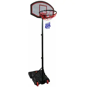 Happy Garden Panier de Basket-Ball sur Pied Hauteur réglable de 165 à 205 cm pas cher