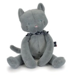 Peluche chat meloe - 37 cm bleu gris ma0261 MA0261 pas cher