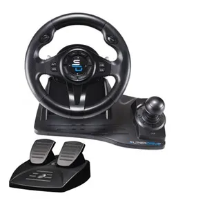 Comparateur de prix : Ensemble volant et pédales Subsonic Superdrive GS500 Noir