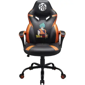 Comparateur de prix : Chaise gaming Subsonic Junior Dragon Ball Z Noir et Orange