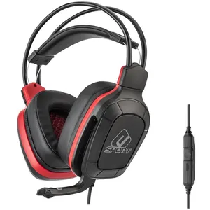 Comparateur de prix : Subsonic Casque Gamer avec micro - Pro Gaming 50 - Edition Esport Roug...