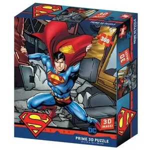 Puzzle 3d Puzzle 300 pièces Prime 3D Superman - Puzzle 3d - SC-47651 pas cher