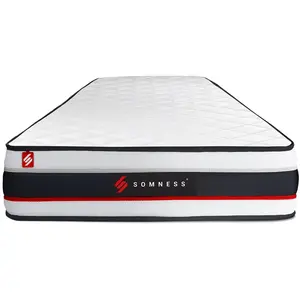 Somness Matelas Form 90×200 | Epaisseur : 19 cm | Confort : Très Ferme