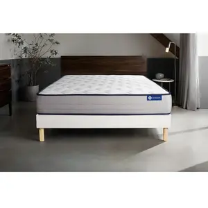 Actisom ACTIFLEX Form 160x200 cm - Sommier Kit Blanc