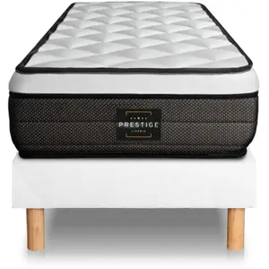 Comparateur de prix : Prestige Literie Ensemble Suite 160x200 Ressorts ensachés, mémoire de forme 5 zones